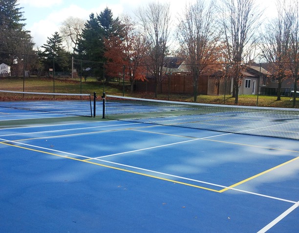 tennis court in plattsville