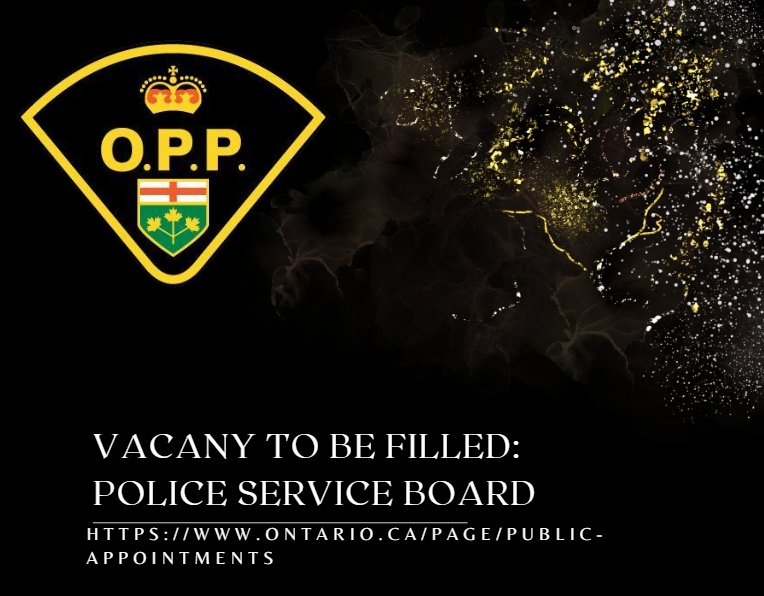 OPP Police Services Board Appointee Wanted