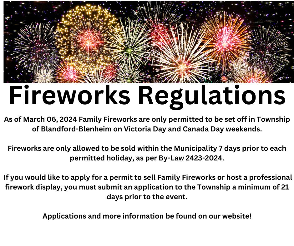 Fireworks Regulation