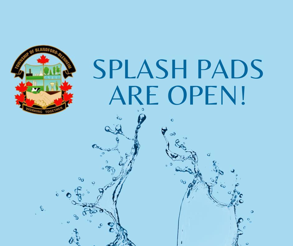 Splash Pads Open