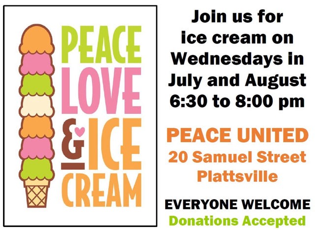 Peace, Love & Ice Cream - Peace United, Plattsville